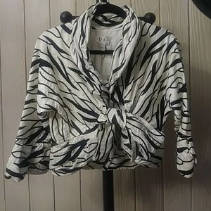 D&Y zebra print wrap